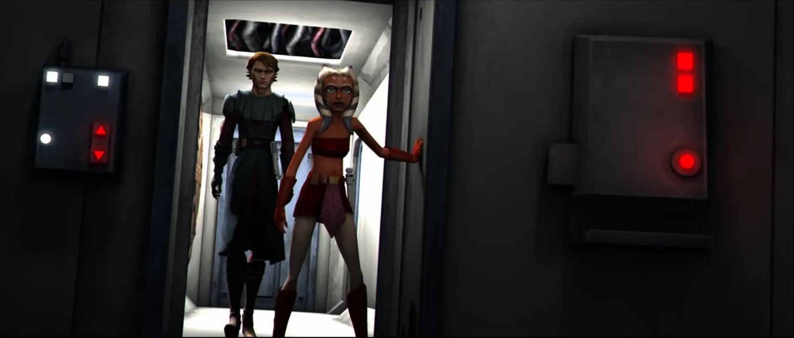 Ahsoka Tano dans Clone Wars Saison 1 Episode 2